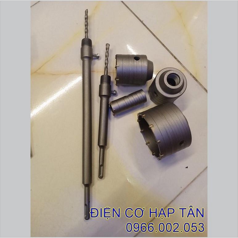 MŨI KHOAN BÊ TÔNG 30- 40- 50- 60 – 90mm ĐI ỐNG MÁY LẠNH ,MŨI KHOAN RÚT LÕI BÊ TÔNG
