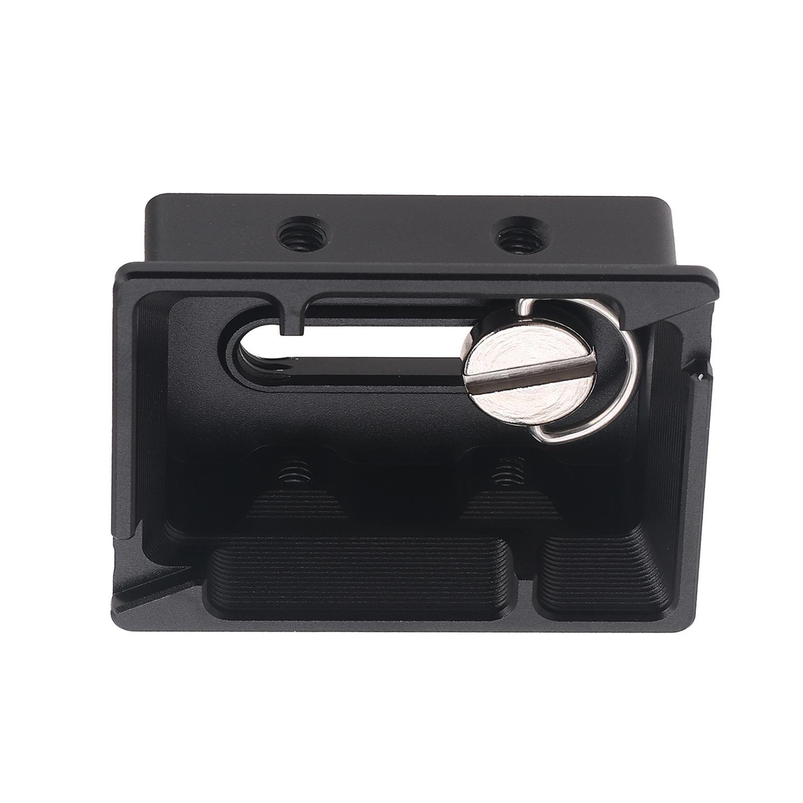 Camera Quick Release Plate, with 1/4''-20 Screw Aluminum Alloy Camera Tripod Mount Adapter Tripod Mount Support for Camera Gimbal Stabilizer