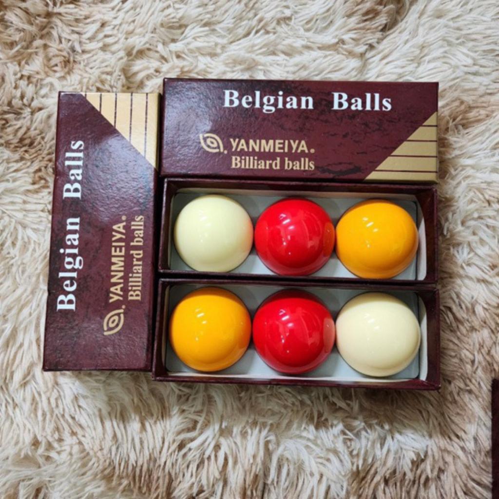 Bóng Bi Lip - Bóng 3C - Bida phăng- bida carom- Bộ gồm 3 bóng Yanmeiya Aramith ĐÀI LOAN CAO CẤP