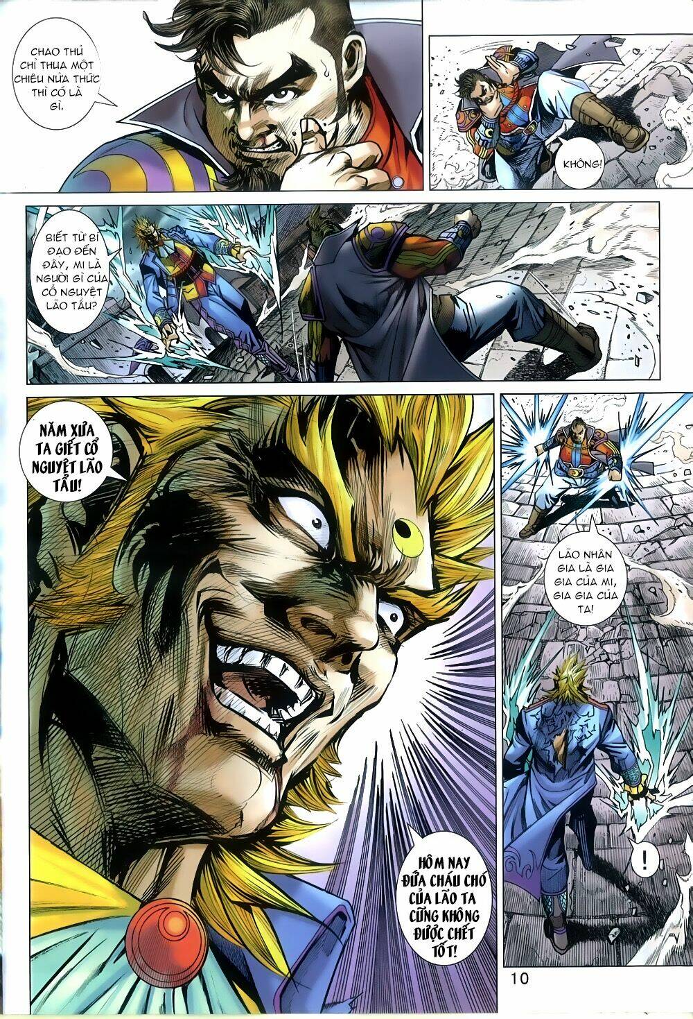 tân tác long hổ môn chapter 809 10