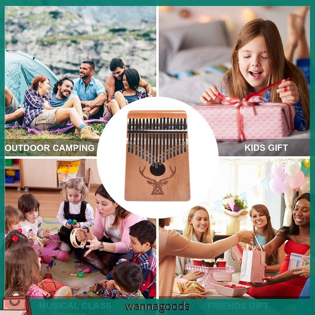 Đàn Kalimba 17 Phím Bằng Gỗ Độc Đáo