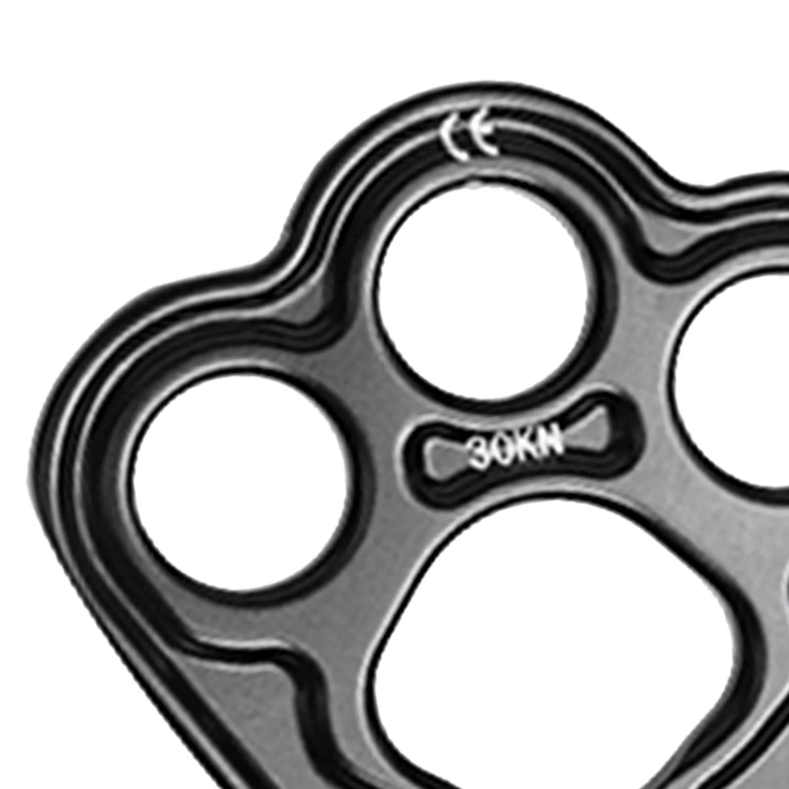 28KN Aluminum Rigging Anchor Plate Rock Climbing Rappelling Equipment