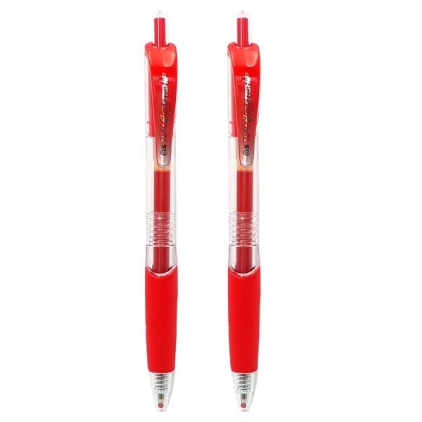 Vỉ 2 Bút Gel Thiên Long GEL-09 - Mực Đỏ