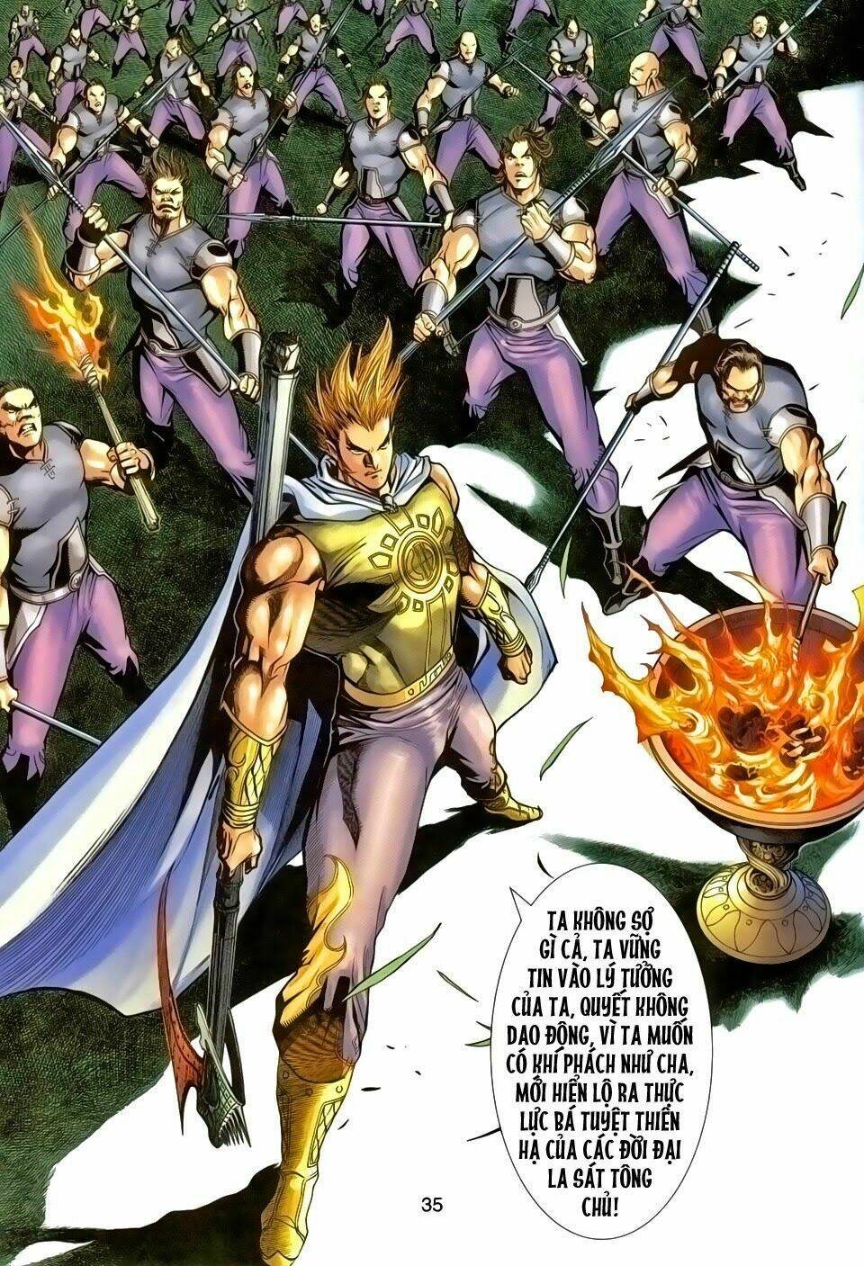 thần binh tiền truyện 1 - đỉnh phong tuyệt chiến chapter 5 34