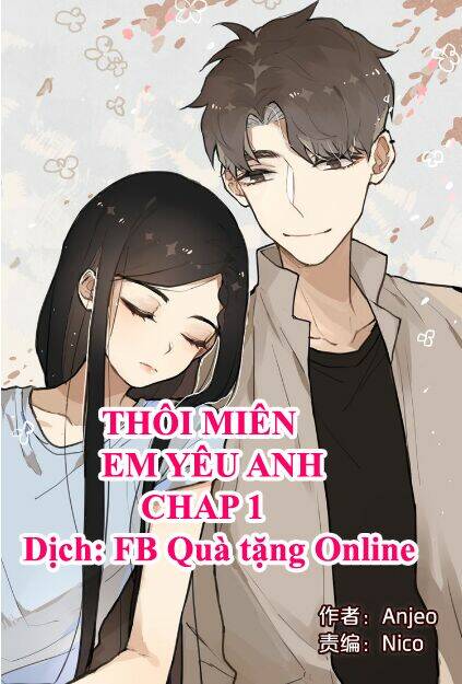 thôi miên em yêu anh chapter 1 1