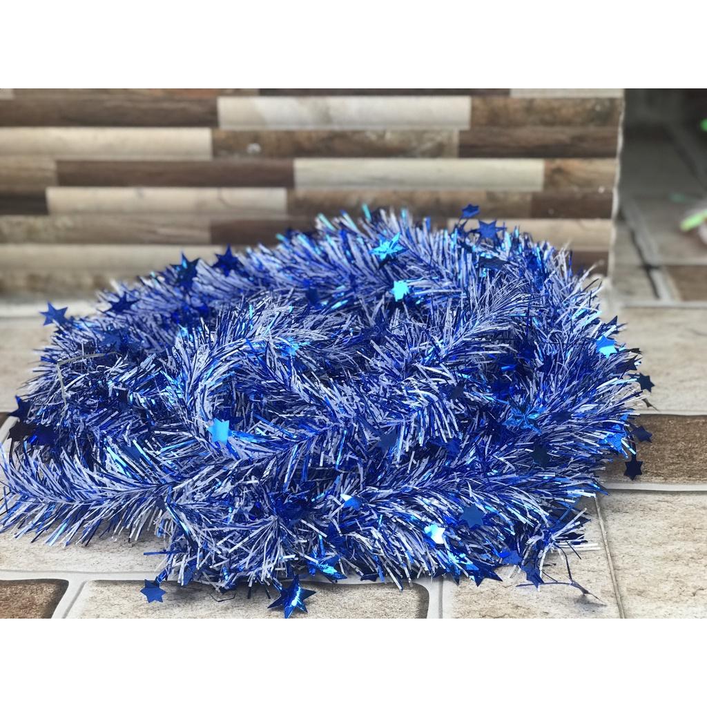 Dây kim tuyến 1,5m hàng đẹp trang trí tết, noel, trang trí sinh nhật