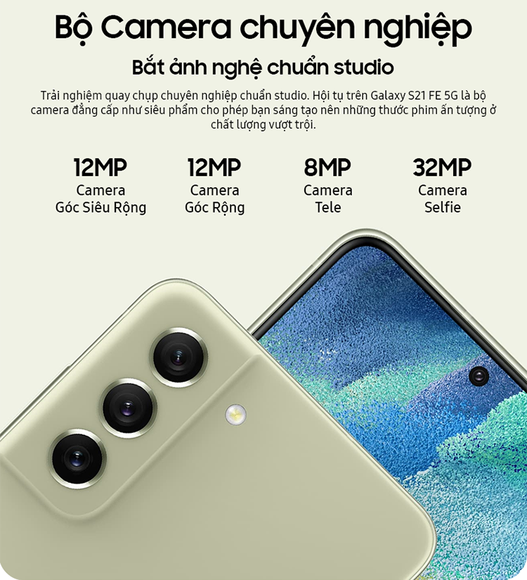 Điện thoại Samsung Galaxy S21 FE 5G  - Hàng chính hãng