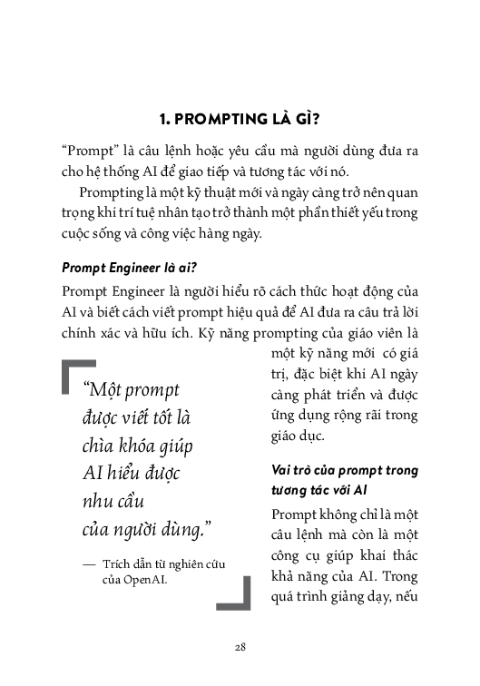 Nghề thầy và trí tuệ nhân tạo
