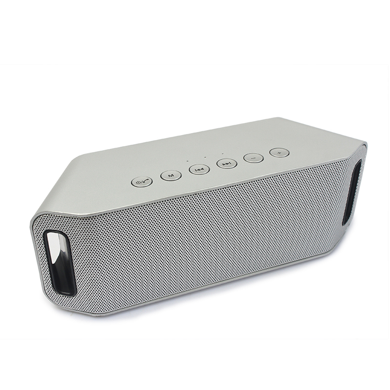 Loa Bluetooth Mini Không Dây Di Động S204 - Công suất 10W | Nghe nhạc 5-8 giờ | 2 Loa Treble + 1 Loa Bass | Âm thanh chất lượng cao | Hỗ trợ Jack 3.5mm, USB, Thẻ nhớ, FM (Nhiều màu