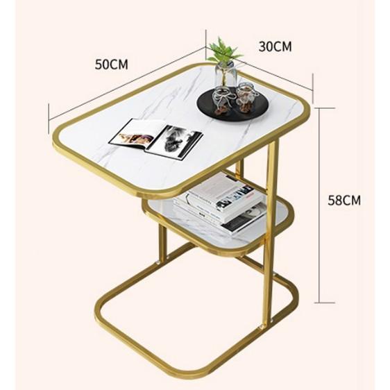 Bàn trà decor, bàn trà sofa kê góc tường
