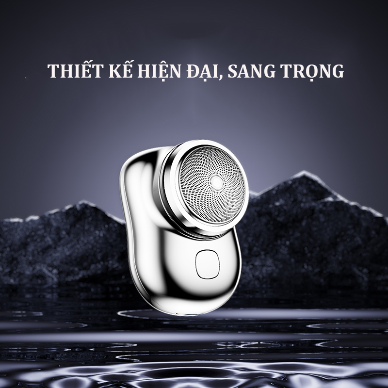 Máy Cạo Râu Bỏ Túi Chống Nước Shave Razor cao cấp công nghệ Đức