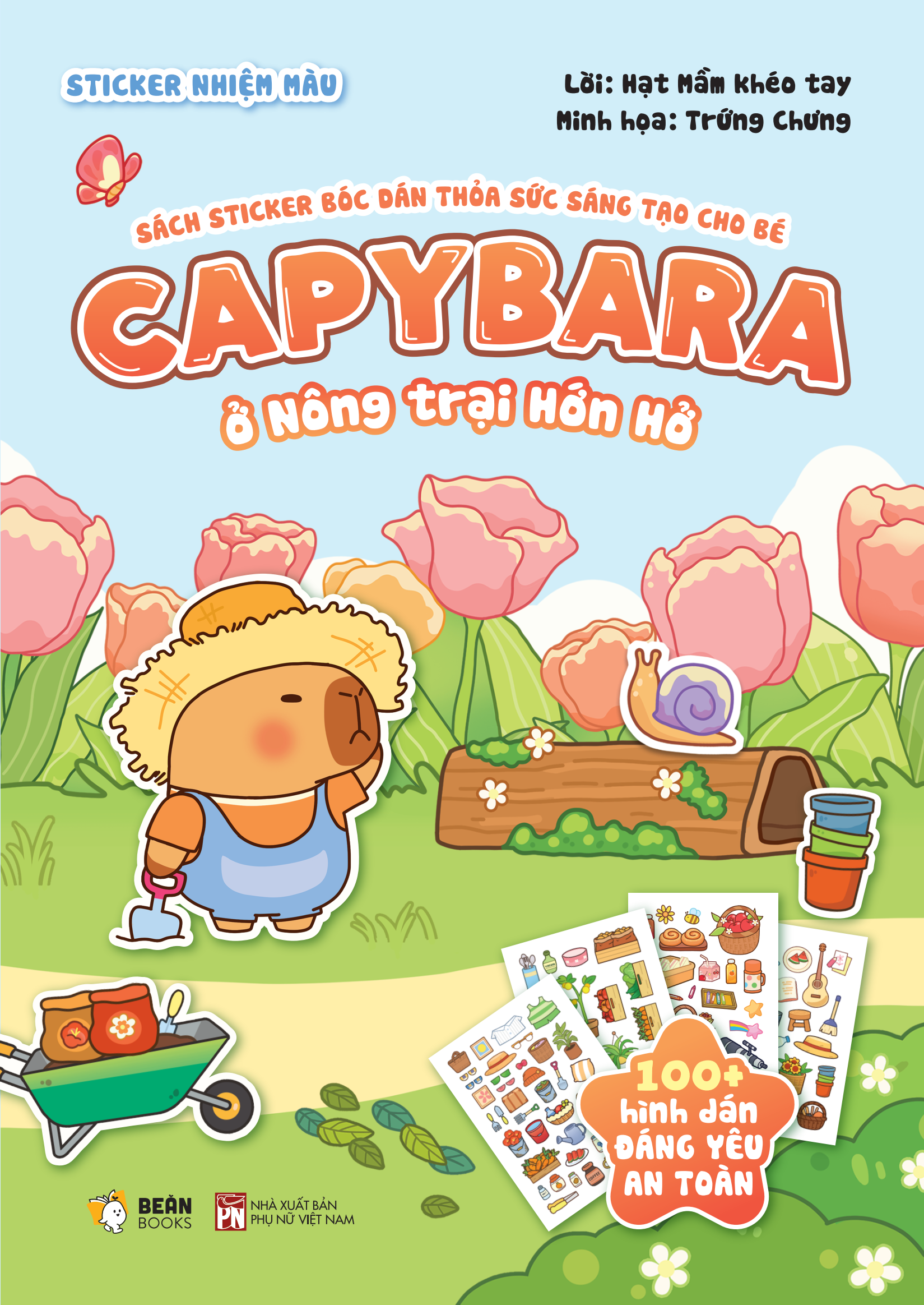 Sách Capybara Ở Nông Trại Hớn Hở