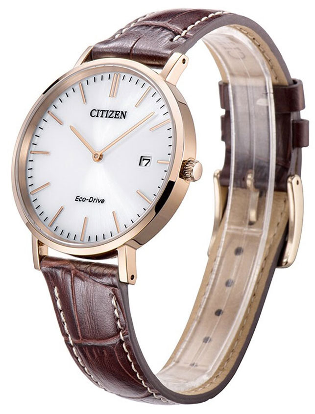 Đồng Hồ Nam Citizen Dây Da AU1083-13A - Mặt Trắng