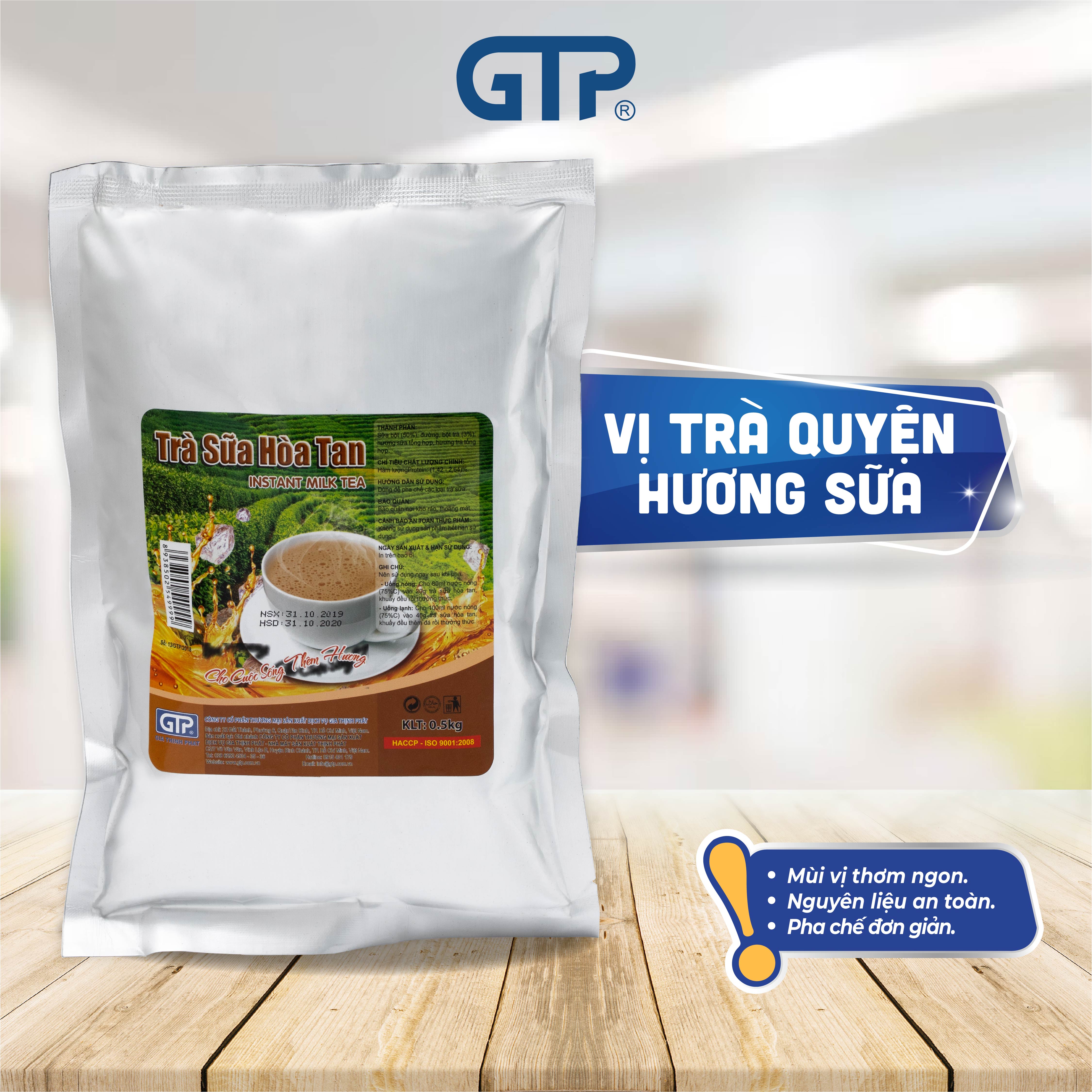 Trà sữa hòa tan