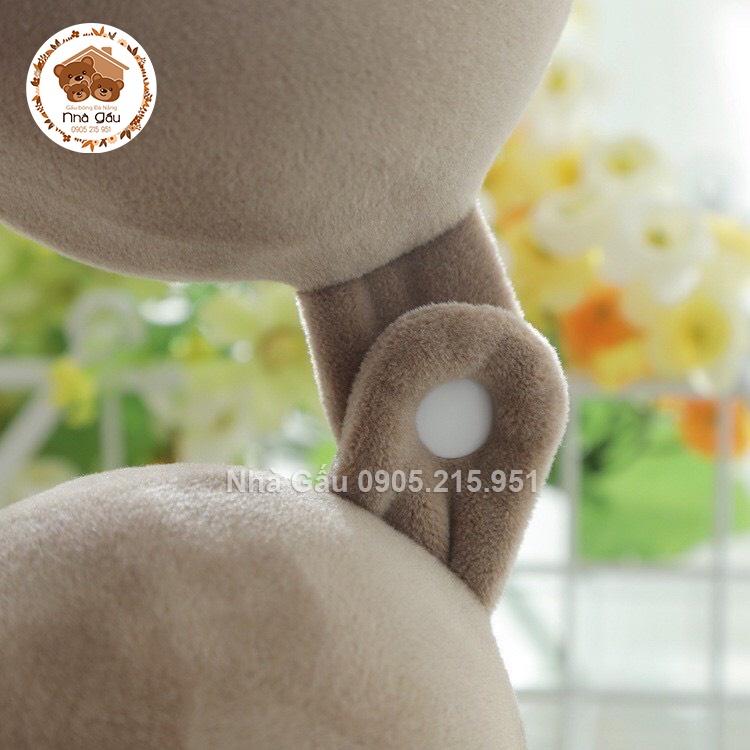 Gối cổ chữ U cao su non cao cấp, đàn hồi tốt, độ bền cao