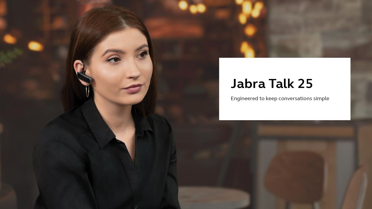 Tai Nghe Bluetooth Đàm Thoại Jabra Talk 25SE - Hàng Chính Hãng