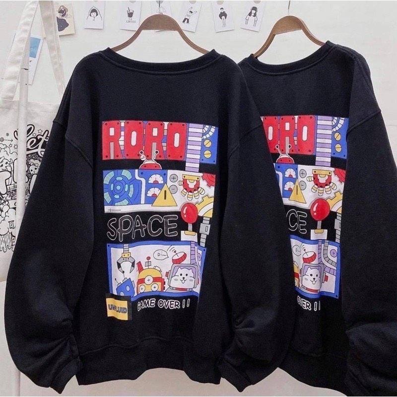 Áo sweater RORO GAMEOVER || Hany shop