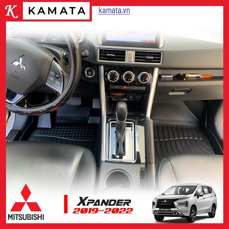 Thảm lót sàn ô tô Mitsubishi Xpander 2019 - 2022 TPE đúc nguyên khối