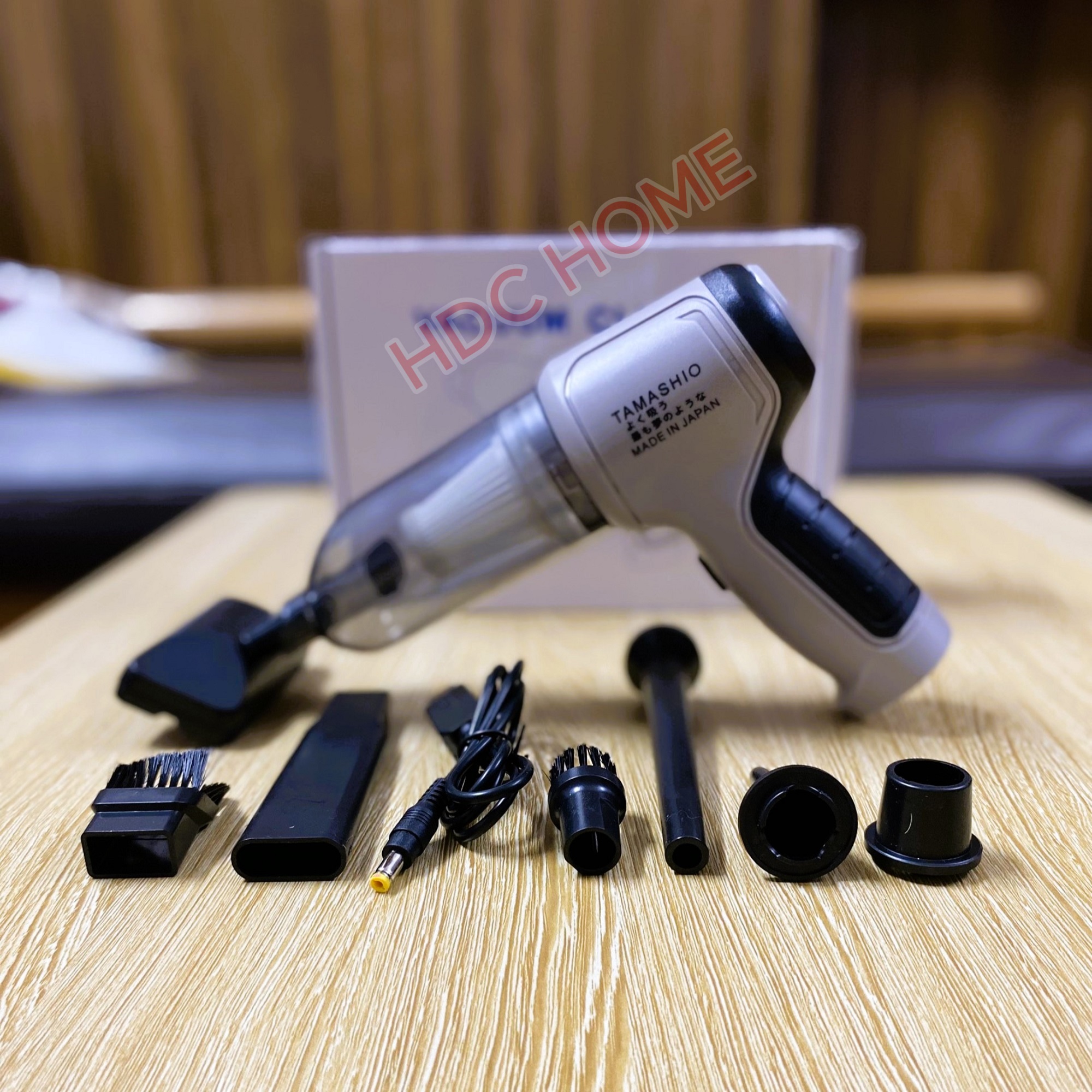 Máy Hút, Thổi Bụi Cầm Tay Mini Bản Nâng Cấp, Máy Hút Bụi Giường Nệm, Ô Tô, Máy Tính - Hàng Chính Hãng