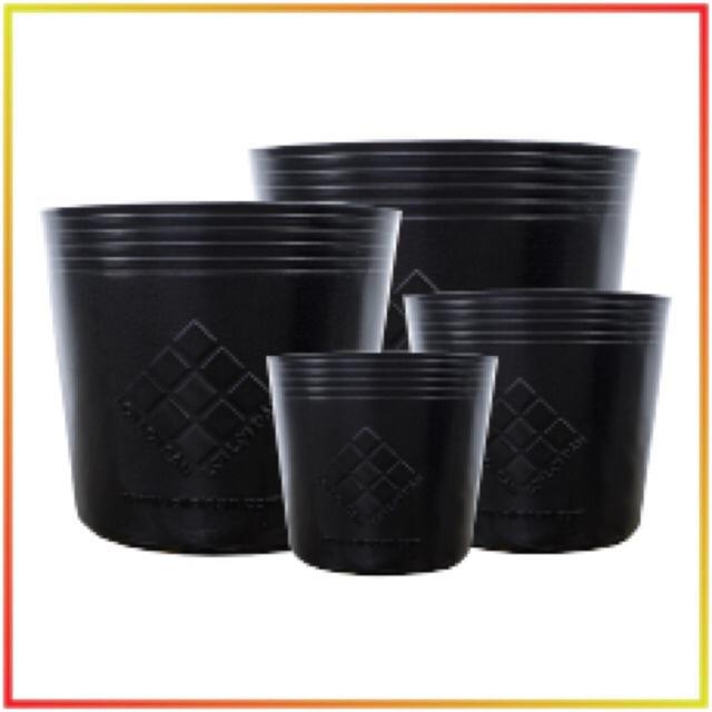 Combo Chậu Nhựa Đen Dẽo Trồng Cây, Ươm Cây, Trồng Sen, Thủy Canh