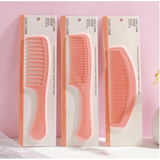 Lược răng thưa chải tóc xoăn, tóc rối Duashop