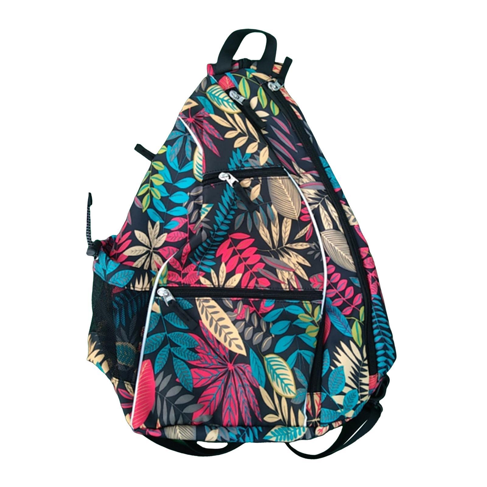Pickleball Backpack, Pickleball Bag, Travel Pouch with Water Bottle Holder, Durable Lightweight Paddle Holder Carrying Bag for Women Men