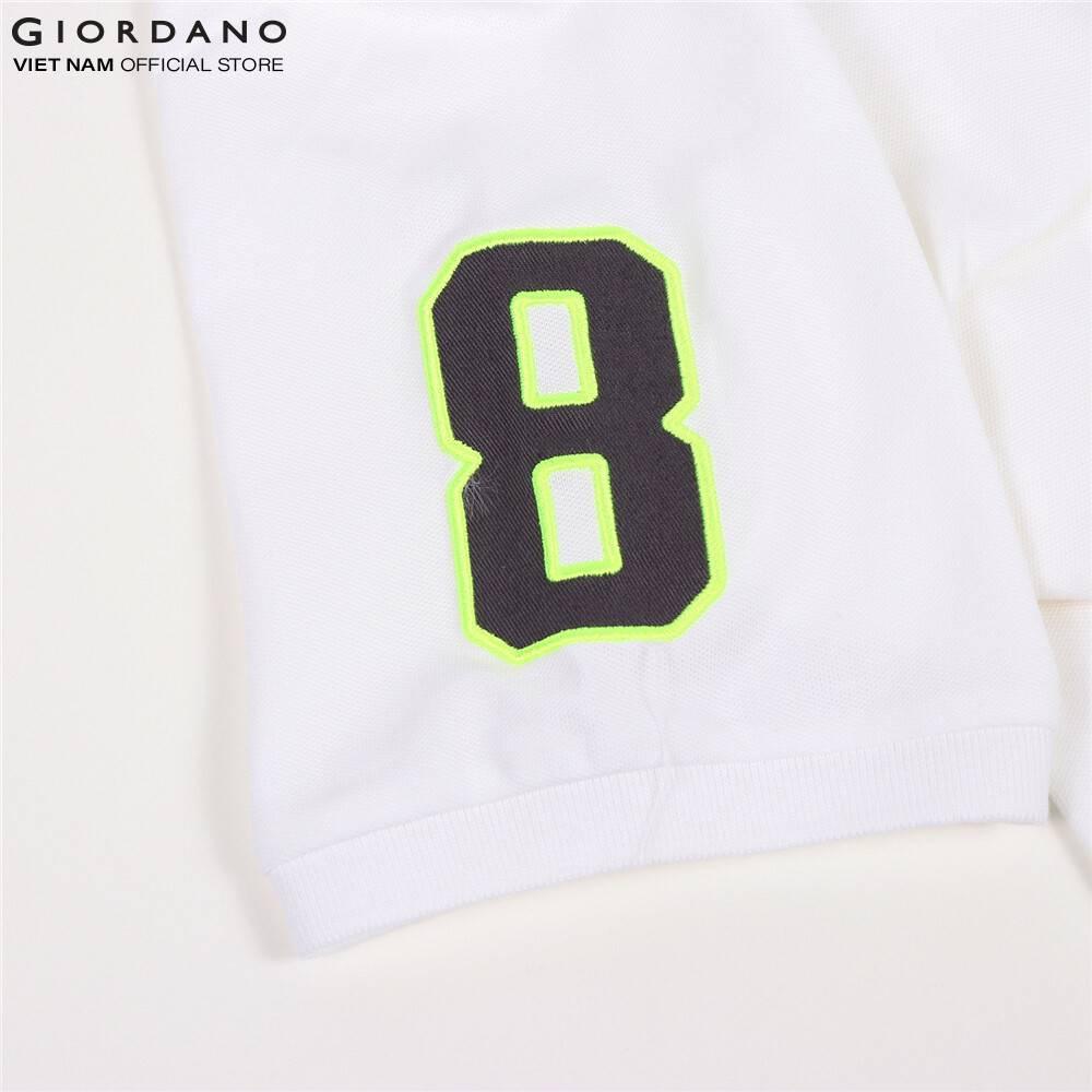 Áo Thun Có Cổ Nam Giordano Lion 3D Polo 01010222