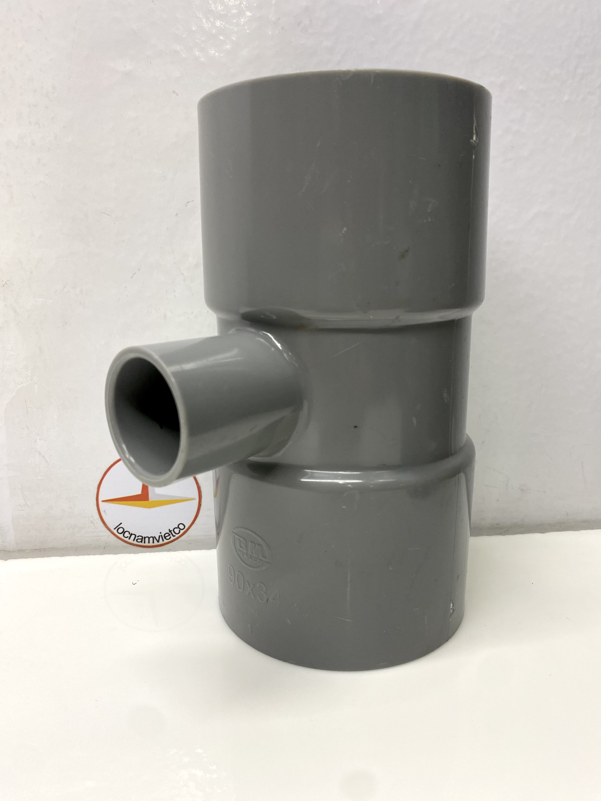 Tê giảm 90 x 34 dày nhựa PVC Bình Minh_T90x34