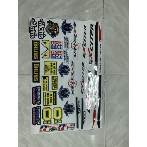 Tem exciter 2010 decal trong