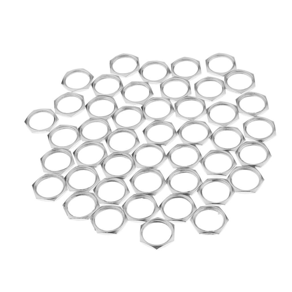 50Pack Panel Mount DC022 2.1x5.5mm DC Power Jack Socket AV Plug Connector