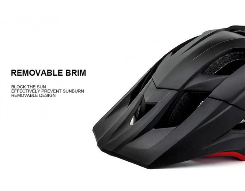 Mũ bảo hiểm xe đạp trên đường Mũ bảo hiểm Mũ bảo hiểm Mũ bảo hiểm với côn trùng có thể tháo rời tấm che Color: 07