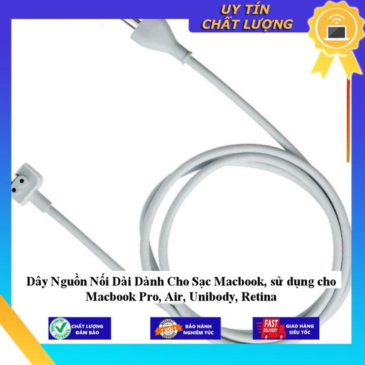 Dây Nguồn Nối Dài dùng cho Sạc Macbook, sử dụng cho Macbook Pro, Air, Unibody, Retina - Hàng Nhập Khẩu New Seal