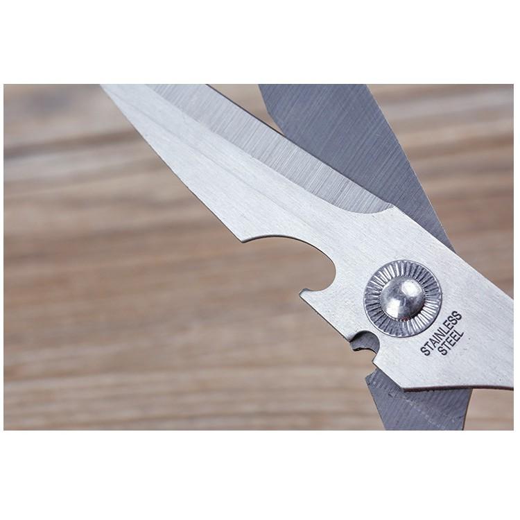 Kéo Nhà Bếp Đa Năng K-024 Màu Cam 5 Trong 1