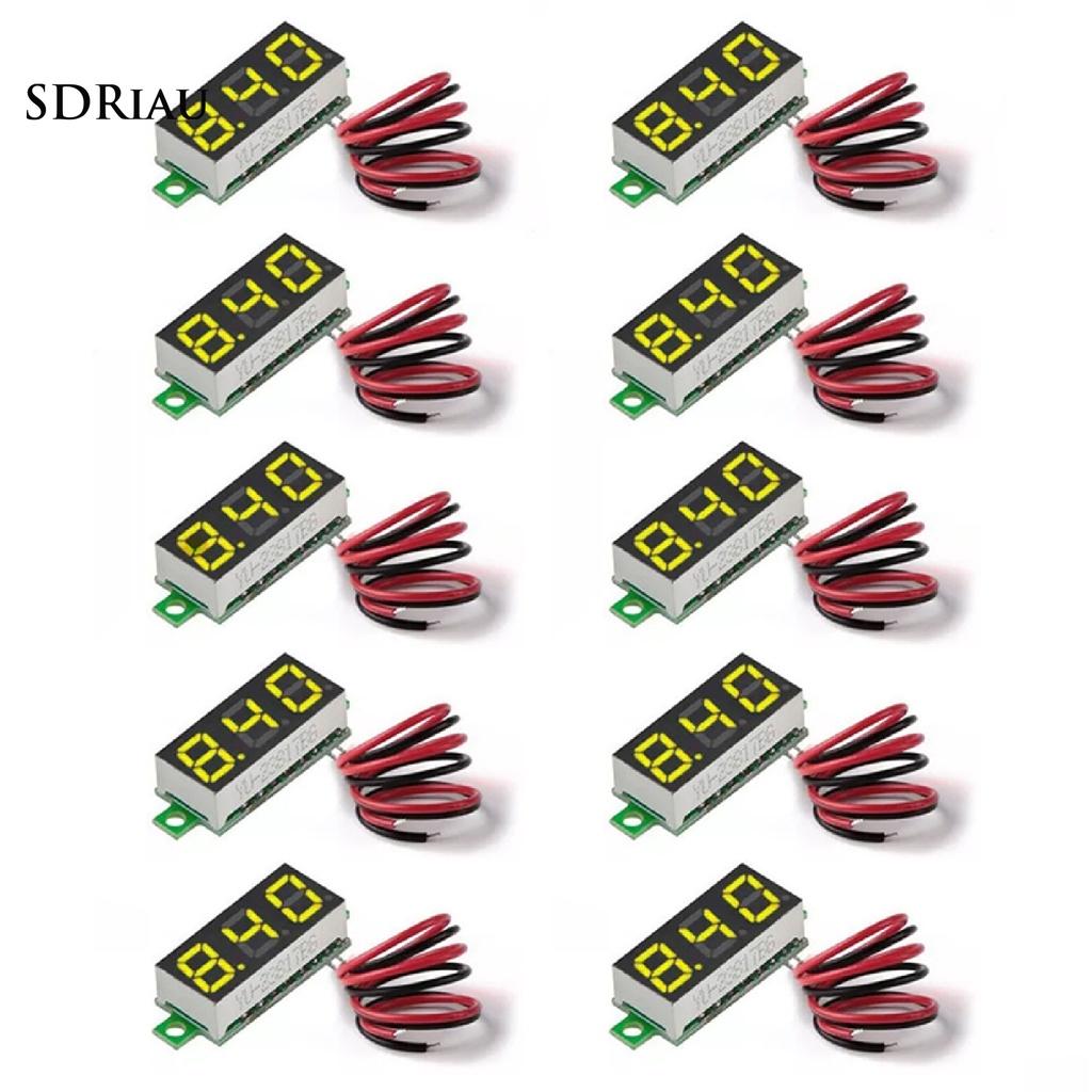 Thiết bị kiểm tra điện áp mini hai chiều 2.5-40V cho xe hơi