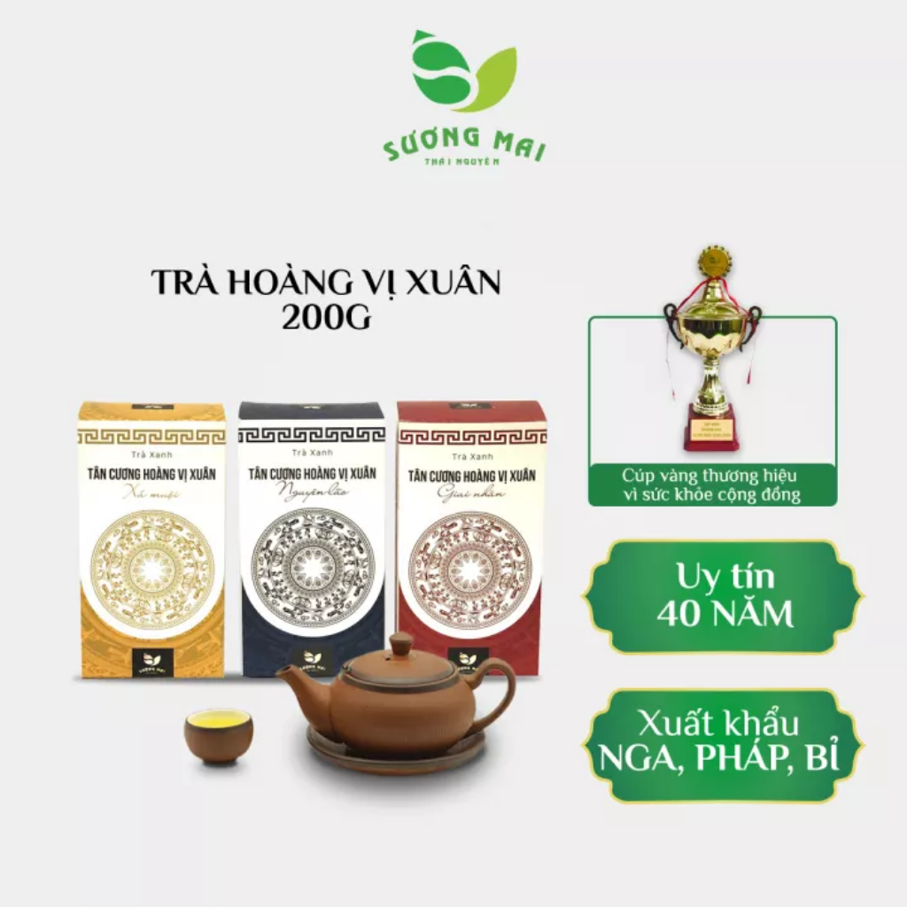 Trà xanh Tân Cương Hoàng Vị Xuân – Xá Muội