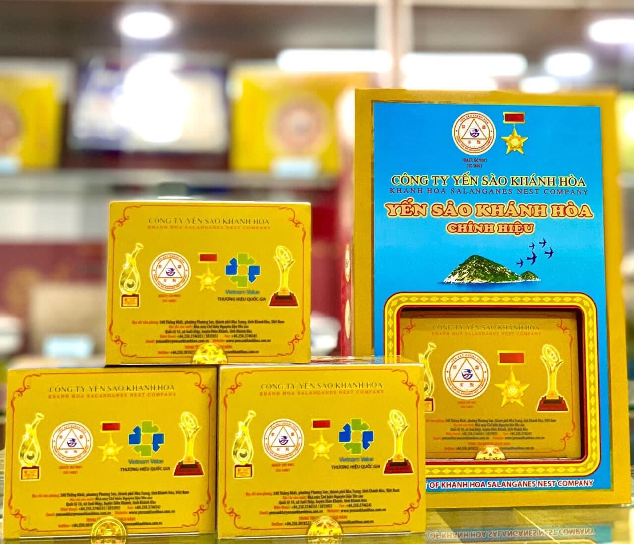 YẾN TINH CHẾ HỘP QUÀ TẶNG 2 HỘP 3G - 011G2