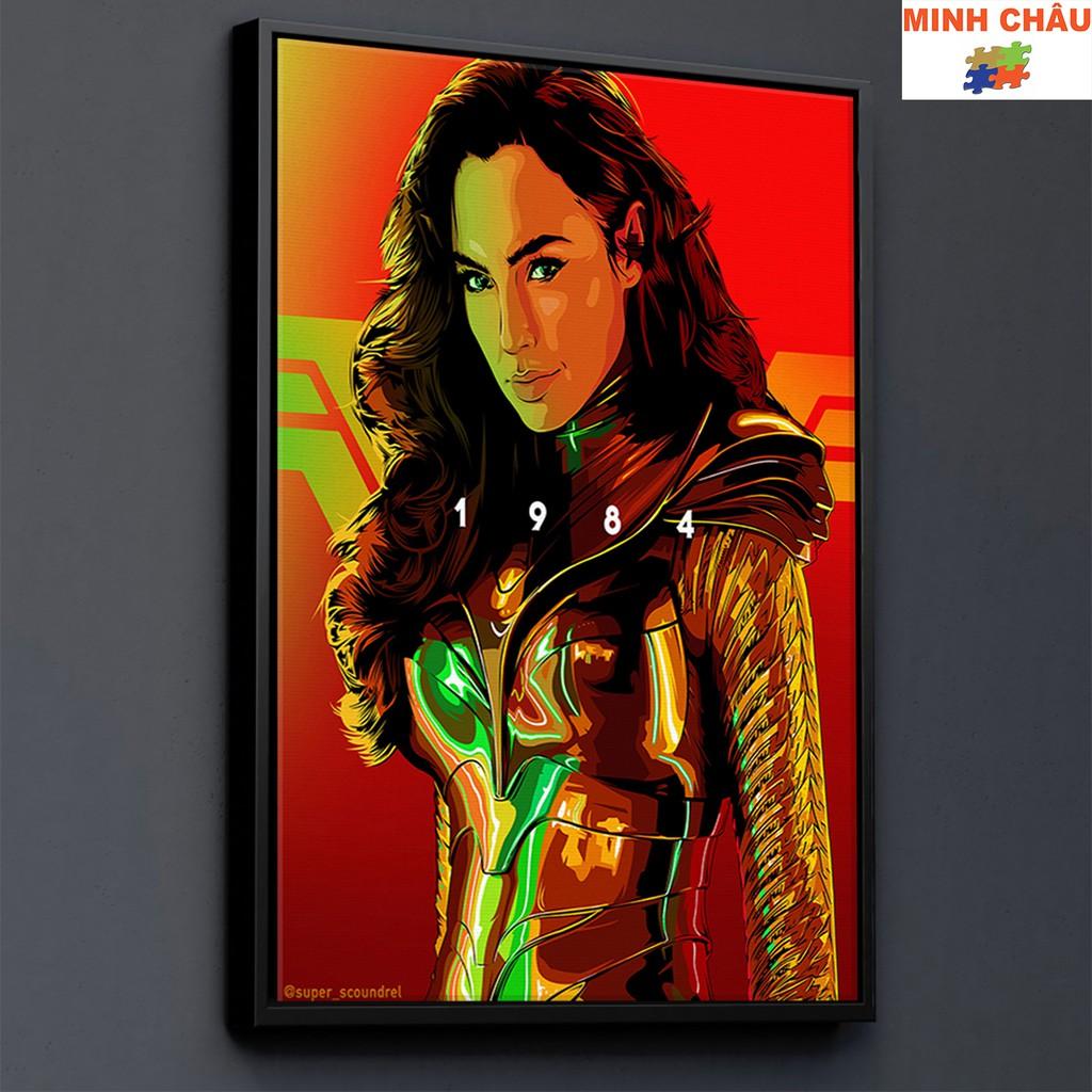 Tranh Canvas | Tranh treo tường trang trí SIÊU ANH HÙNG - WONDER WOMEN 15