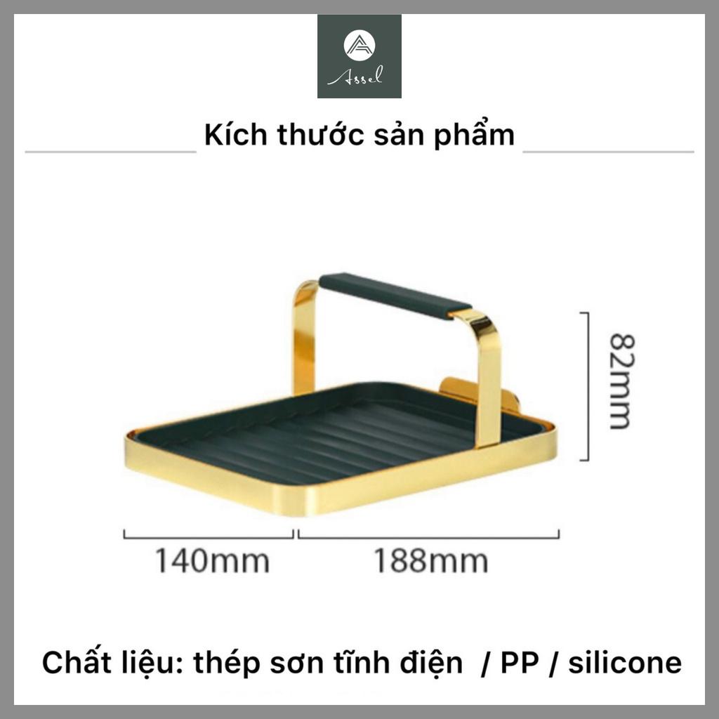 Đồ Gia Dụng Khay Gác Muỗng, Gác Vung Nồi, Gác Dụng Cụ Nhà Bếp ASSEL Tiện Ích Sang Trọng, Tiện Lợi Khi Nấu Ăn, Lau Chùi Dễ Dàng