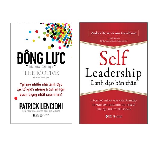 Combo Động Lực Của Nhà Lãnh Đạo + Self Leadership - Lãnh Đạo Bản Thân