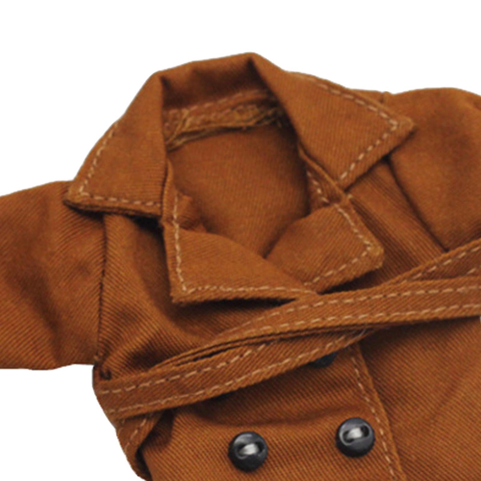 Doll Outerwear Doll Accessories Doll Jacket Bodysuit for 1:12 BJD Doll