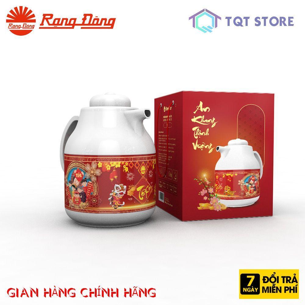 Phích Rạng Đông Tết 2023, pha trà và thảo mộc giữ nhiệt tốt, hàng chính hãng Model: RD 1055 TS