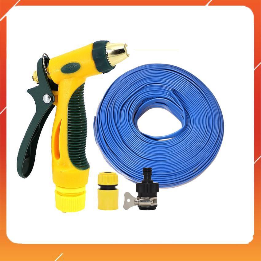 Bộ dây vòi xịt nước rửa xe,tưới cây tăng áp 3 lần 3-5m 206317