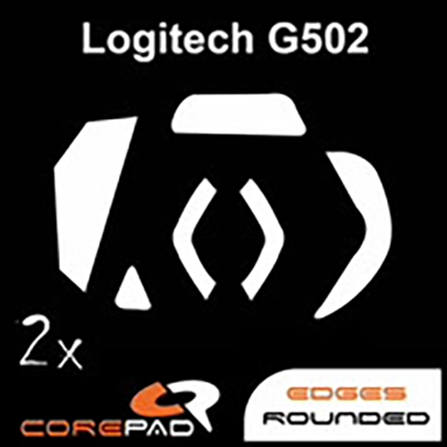 Feet chuột PTFE Corepad Skatez Logitech G502 Proteus Core / G502 Proteus Spectrum / G502 Hero - 2 Bộ - Hàng Chính Hãng