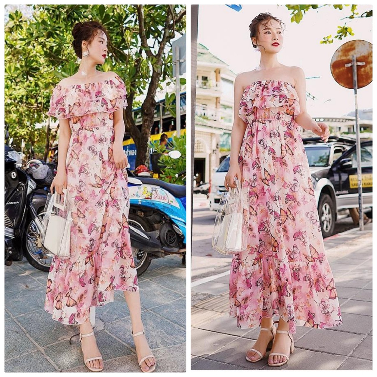 ĐẦM MAXI ĐI BIỂN CAO CẤP NT8069NT