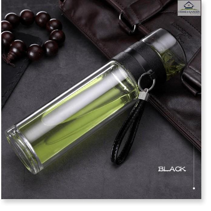 Bình giữ nhiệt 2 lớp thủy tinh cao cấp Luxury Travel Bottles