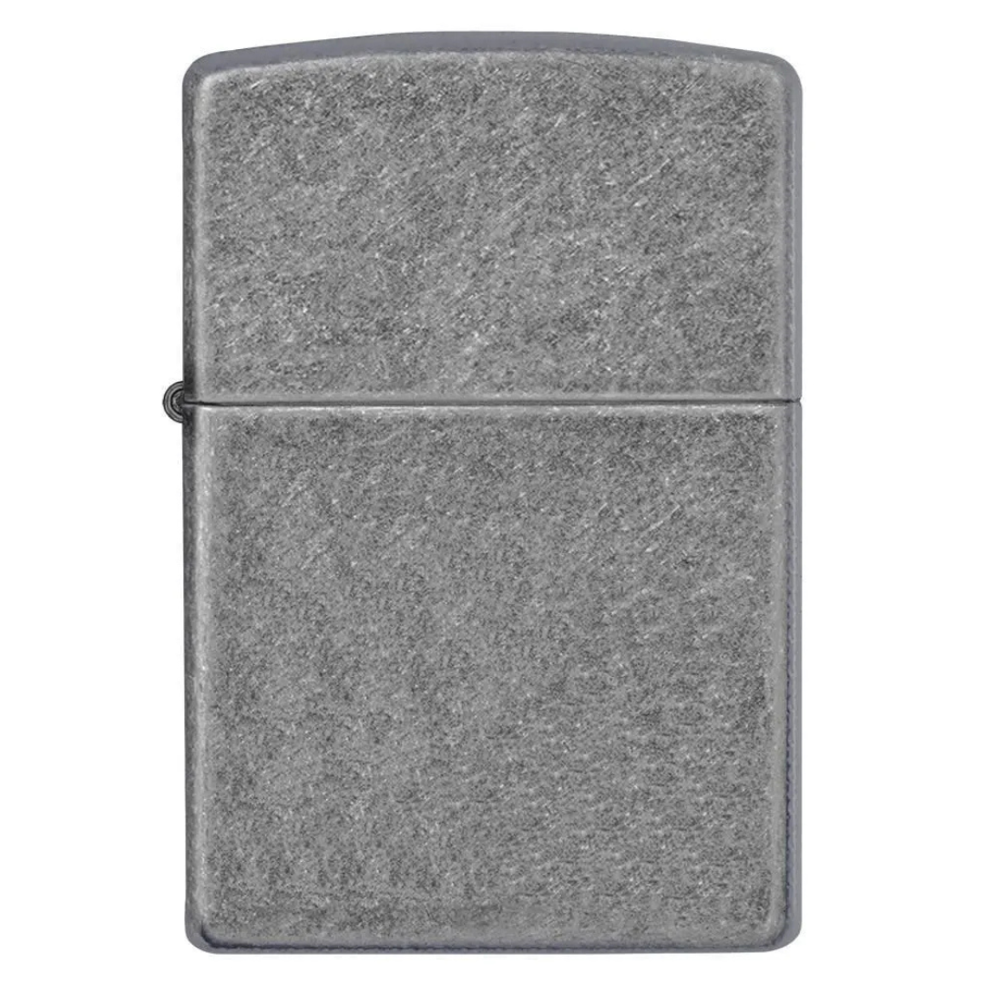 Bật lửa Zippo Antique Silver Plate - Dòng Mạ Bạc Giả Cổ Chính Hãng Mỹ, Vỏ Đồng Thau Bền Bỉ, Phong Cách Retro Độc Đáo
