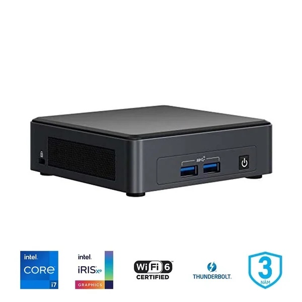 Máy tính Mini PC Intel NUC 11 Pro KIT BNUC11TNKI70000 (Chưa bao gồm RAM, SSD) - Hàng chính hãng