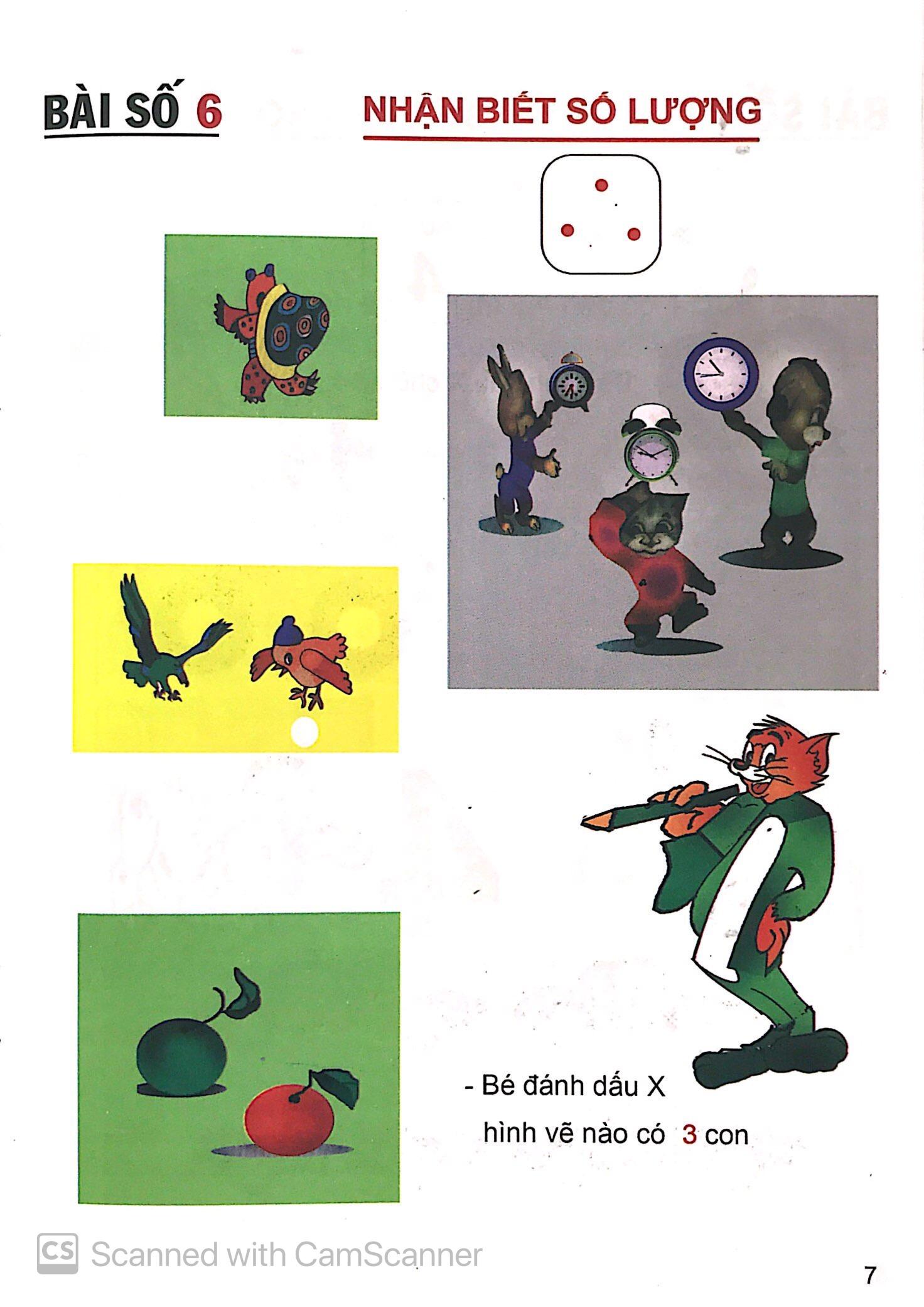 Bé Học Toán (4-5 Tuổi)