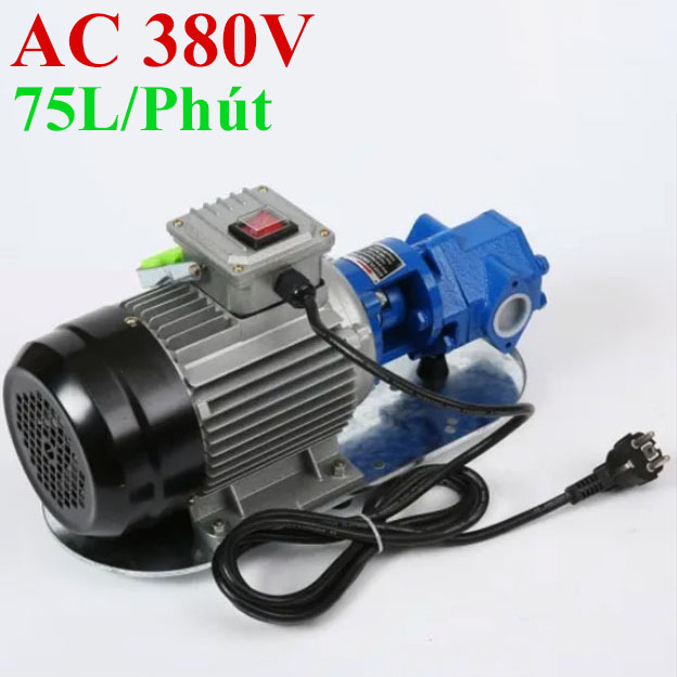 Máy Bơm Dầu Nhớt Bánh Răng 3 Pha 380V – 100 Lít/Phút
