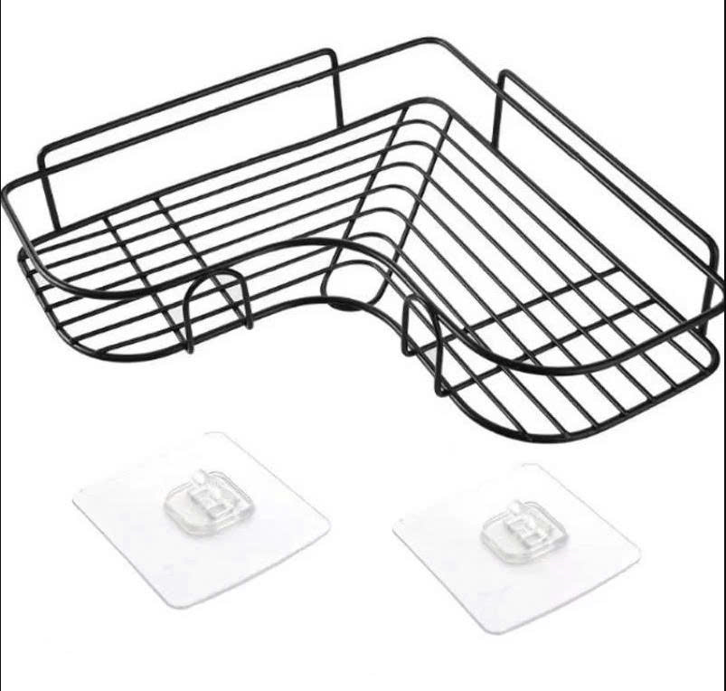 Kệ Góc Gắn Tường Bằng Sắt Sơn Tĩnh Điện Không Rỉ